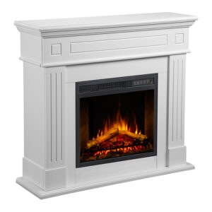 Classics Electric Fireplace with Wood Mantel WF027