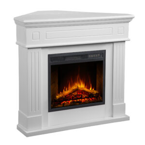 Coner Electric Fireplce with Wood Mantel WF027 Coner
