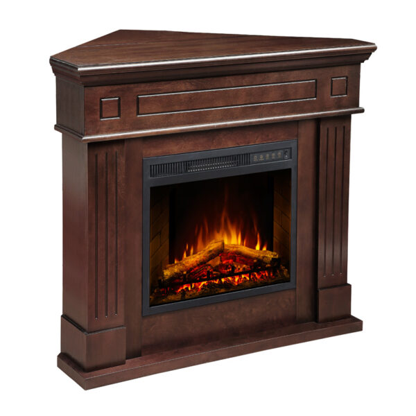 Coner Electric Fireplce with Wood Mantel WF027 Coner - Image 4