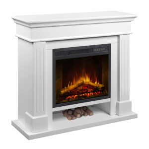 Classics Electric Fireplace with Wood Mantel WF0274
