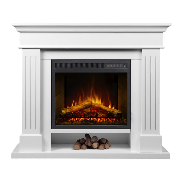 Classics Electric Fireplace with Wood Mantel WF0274 - Image 2