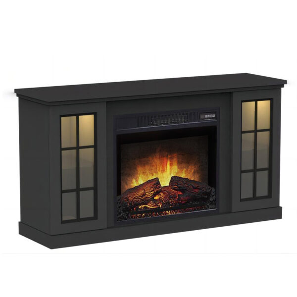 Entertainment Center Electric Fireplace with LED Light WFA23-TV11 (1)