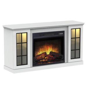 Entertainment Center Electric Fireplace with LED Light WFA23-TV11 (2)