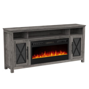 2 Glass Door Fireplace WFG36-TV13